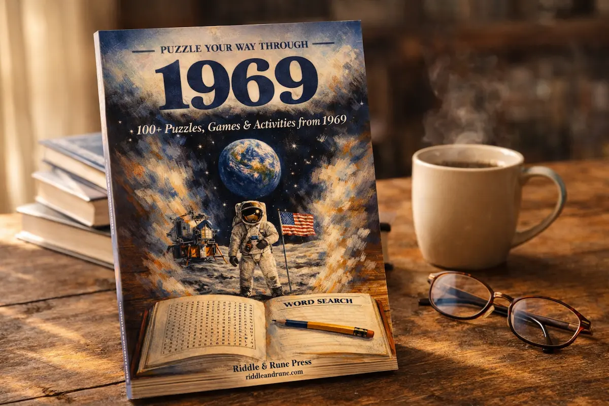 Riddle and Rune Press by year puzzle books